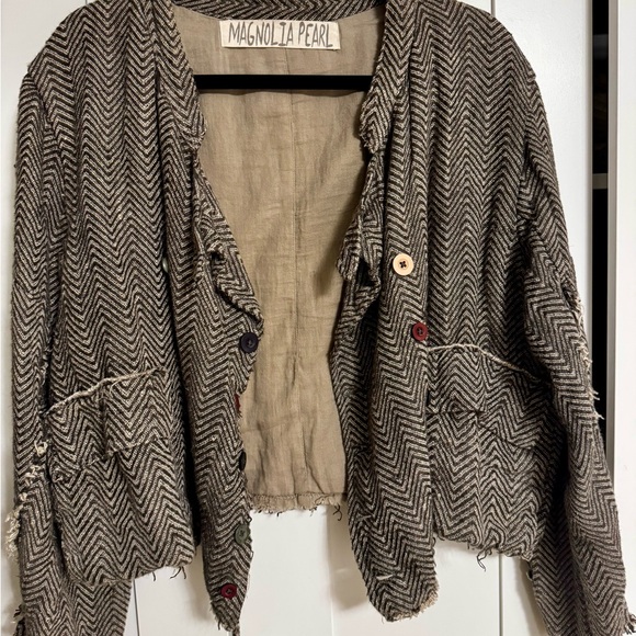 Magnolia Pearl Jacket 472 Cropped Declan Jacket - Mathis - Picture 1 of 14